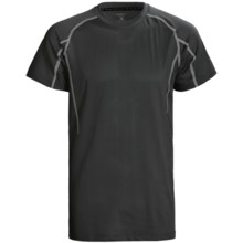 Terramar Pro-Mesh T-Shirt - UPF 25+, Short Sleeve (For Men) in Black - Closeouts