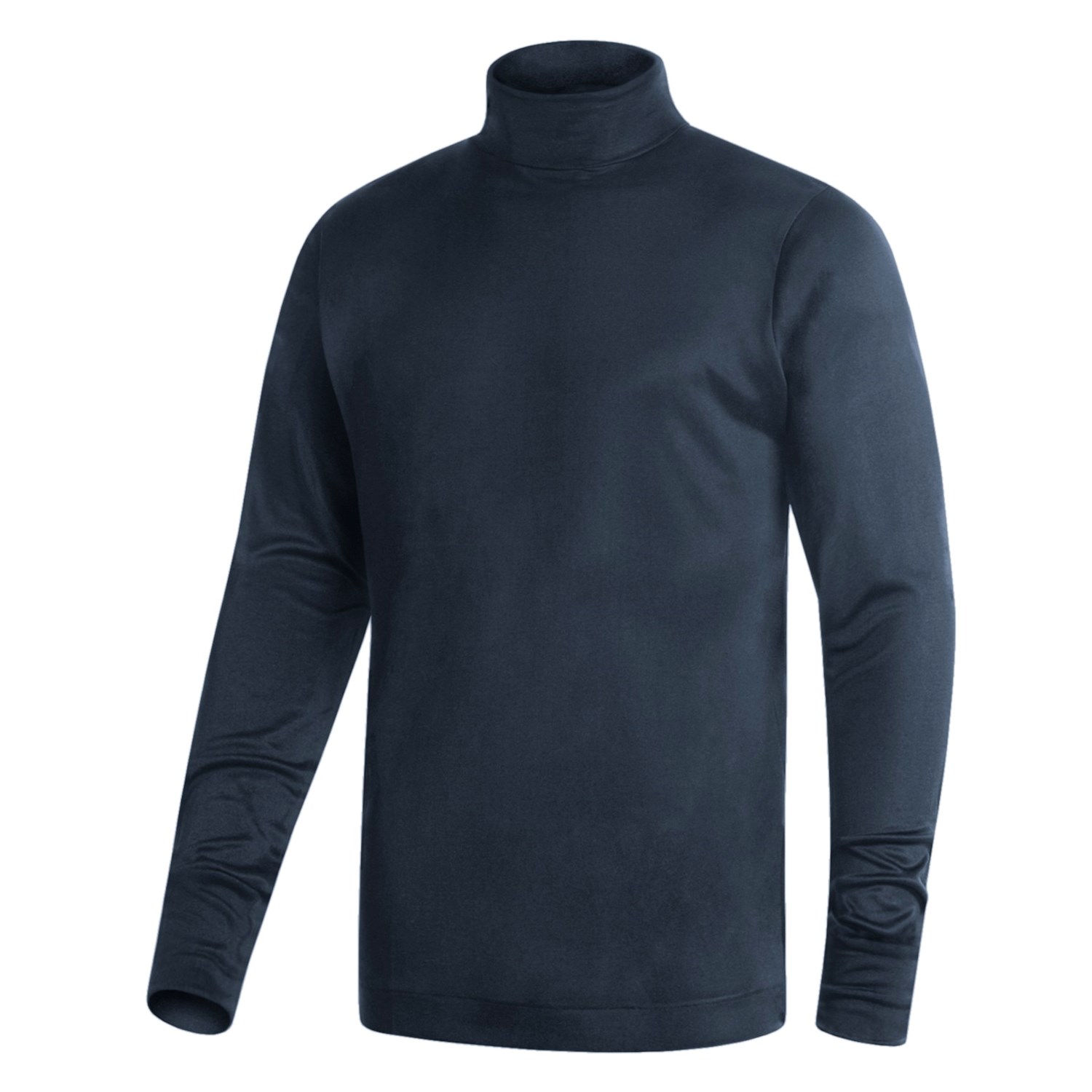 Terramar Silk Interlock Turtleneck Long Sleeve (For Men) Save 41