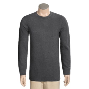 Terramar Sportsman Base Layer Top - Wool Blend, Long Sleeve (For Men) in Charcoal Grey