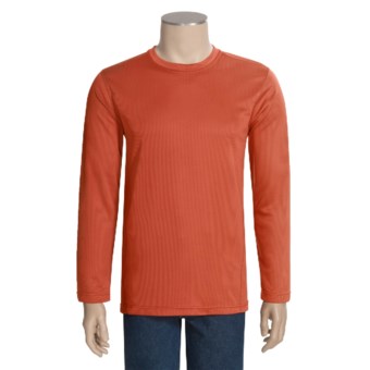 Terramar Terra-T Base Layer Top - UPF 25+, Long Sleeve (For Men) in Clay