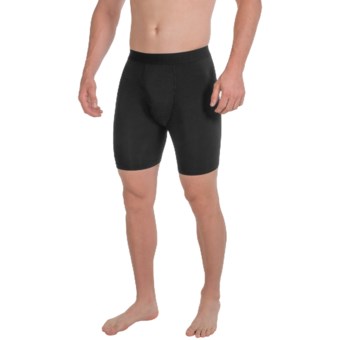 Terramar Underwear Boxer Briefs - Four-Way Stretch (For Men) in Black