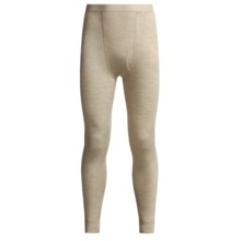 Terramar Woolskins Long Underwear Bottoms - Merino Wool, Heavyweight (For Men) in Camel Heather - Closeouts