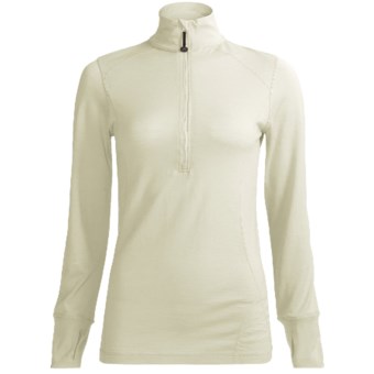 Terramar Woolskins Long Underwear Shirt - Merino Wool, Long Sleeve (For Women) in Natural
