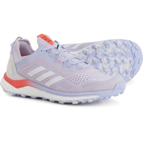 Adidas Outdoor Terrex Agravic Flow Trail Running Shoes (For Women) - PURPLE TINT (5 )