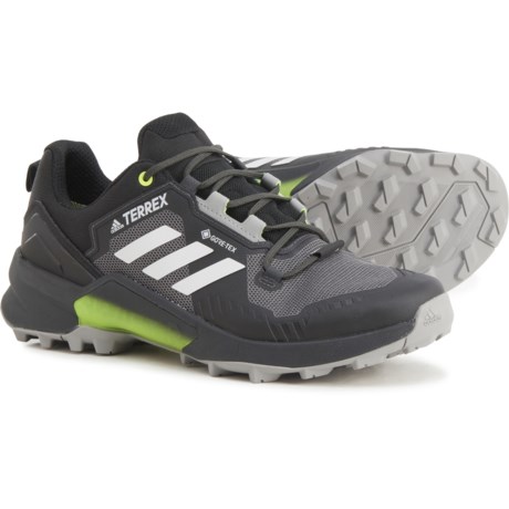 Adidas Outdoor Terrex Swift R3 Gore-Tex(R) Hiking Shoes - Waterproof (For Men) - CORE BLACK (7 )