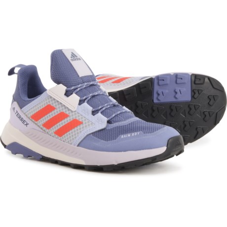 Adidas Outdoor Terrex Trailmaker RAIN.RDY Hiking Shoes (For Little and Big Kids) - ORBIT VIOLET (2C )