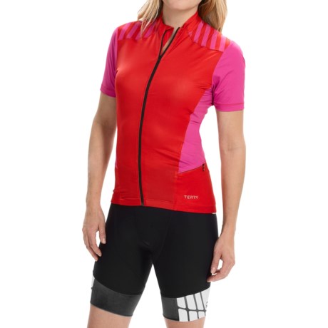 Terry Echelon Cycling Jersey Short Sleeve For Women