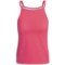 Berry Terry Euro Halter Cycling Tank Top - Built-In Shelf Bra (For Women)