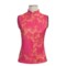 Thistle Terry Mandarin Cycling Jersey - Sleeveless (For Women)