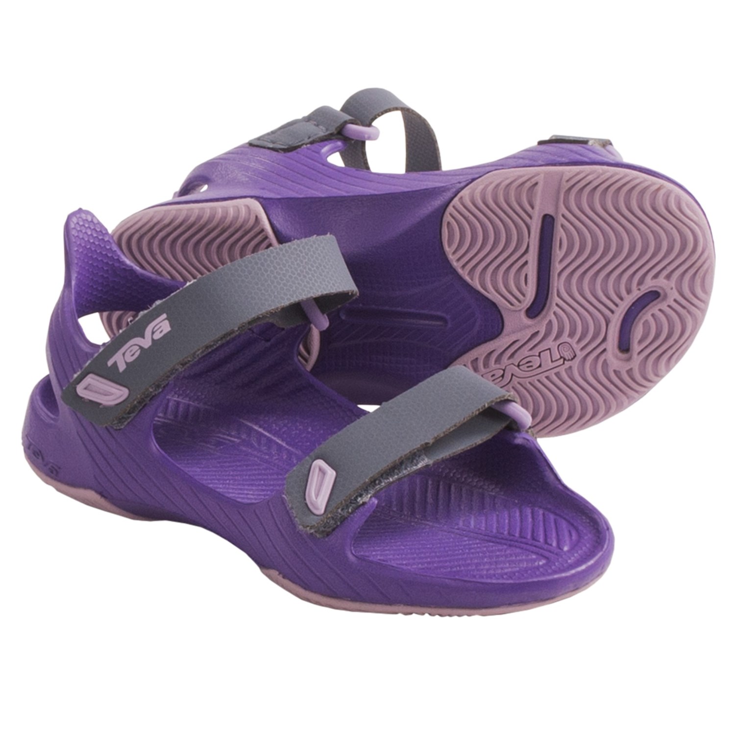 Teva Barracuda Sandals (For Toddlers) in Deep Purple