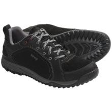 Teva Bishop Peak Shoes - Leather-Suede (For Men) in Black - Closeouts