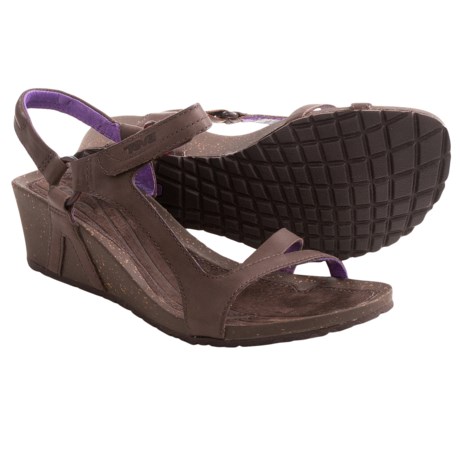 Teva Cabrillo Universal Wedge Sandals - Leather (For Women) - Save 52%