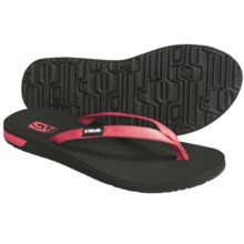 Teva Contoured Ribbon Mush® Sandals (For Women) in Teaberry - Closeouts