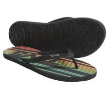 Teva Diversao Thong Sandals - Mush® (For Men) in Black Sunset - Closeouts