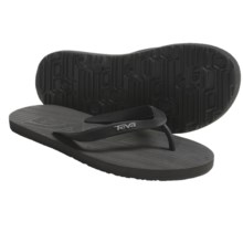 Teva Diversao Thong Sandals - Mush® (For Men) in Black - Closeouts