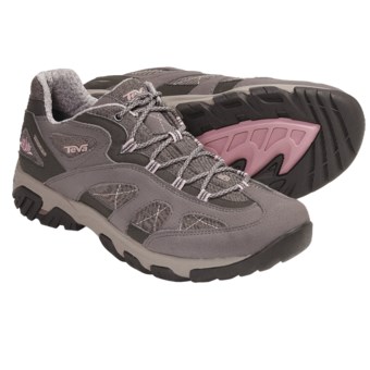 Teva Genea Trail Shoes - T.I.D.E. Waterproof (For Women) in Dark Gull Grey