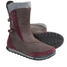 Teva Haley Boots - Waterproof (For Women) in Burgundy - Closeouts