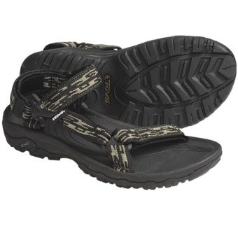 Teva Hurricane XLT Sport Sandals (For Men) in Sharp Wave/Covert Green
