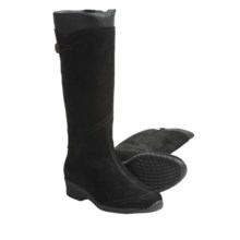 Teva Jade Cove Suede Boots - High (For Women) in Black - Closeouts