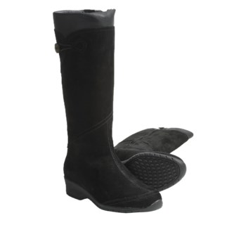 Teva Jade Cove Suede Boots - High (For Women) in Black