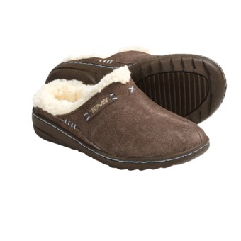 Teva Kiru 2 Clogs - Fleece Lining (For Kids and Youth) in Brown