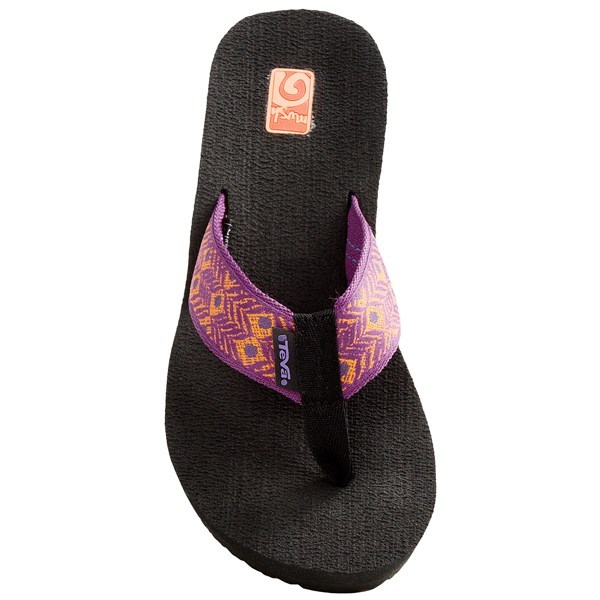 teva mush flip flops wedge