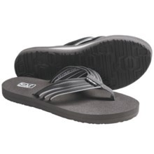 Teva Mush Adapto Thong Sandals - Flip-Flops (For Women) in Dark Gull Grey - Closeouts