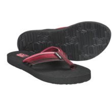 Teva Mush Adapto Thong Sandals - Flip-Flops (For Women) in Red - Closeouts