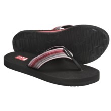 Teva Mush II Thong Sandals - Flip-Flops (For Women) in Antiguous Poppy - Closeouts