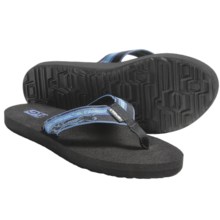 Teva Mush II Thong Sandals - Flip-Flops (For Women) in Tattoo Tree Nine Iron - Closeouts