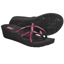 Teva Mush® Mandalyn Wedge Ola 2 Sandals (For Women) in Rope Fuchsia - Closeouts