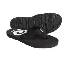 Teva Mush® Print Thong Sandals (For Women) in Maroni Black - Closeouts