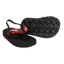 Teva Mush Sandals (For Infants) in Bling Red - Closeouts