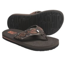 Teva Mush Sandals (For Kids) in Piranha Harvest Pumpkin - Closeouts