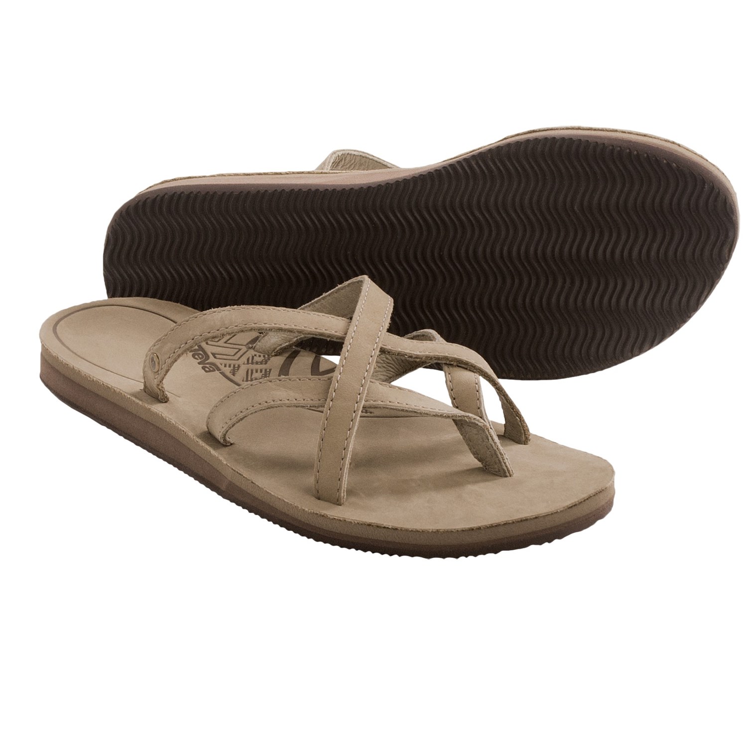 Teva Olowahu Sandals - Leather (For Women) - Save 57%