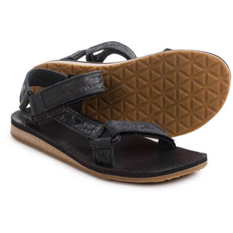 Teva Original Universal Crafted Leather Sandals For Men