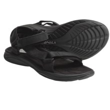 Teva Pretty Rugged 3 Sandals - Leather (For Women) in Black - Closeouts