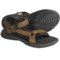 Pecan Teva Pretty Rugged Leather 3 Casual Sandals (For Women)