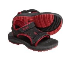 Teva Psyclone 2 Sport Sandals (For Infants) in Black/Red - Closeouts