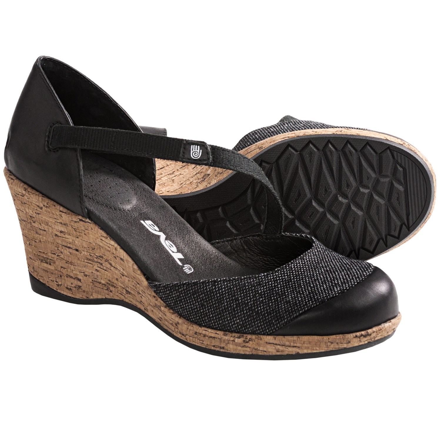 Teva Riviera Wedge MJ Shoes - Leather (For Women) - Save 35%