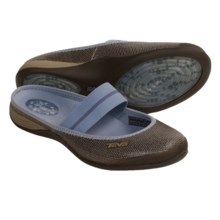 Teva Sidra Shoes - Leather Slip-Ons (For Women) in Brown - Closeouts