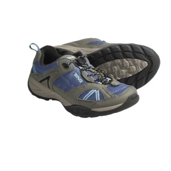 Teva Sky Lake Trail Shoes - Leather (For Kids and Youth) in Folkstone Grey