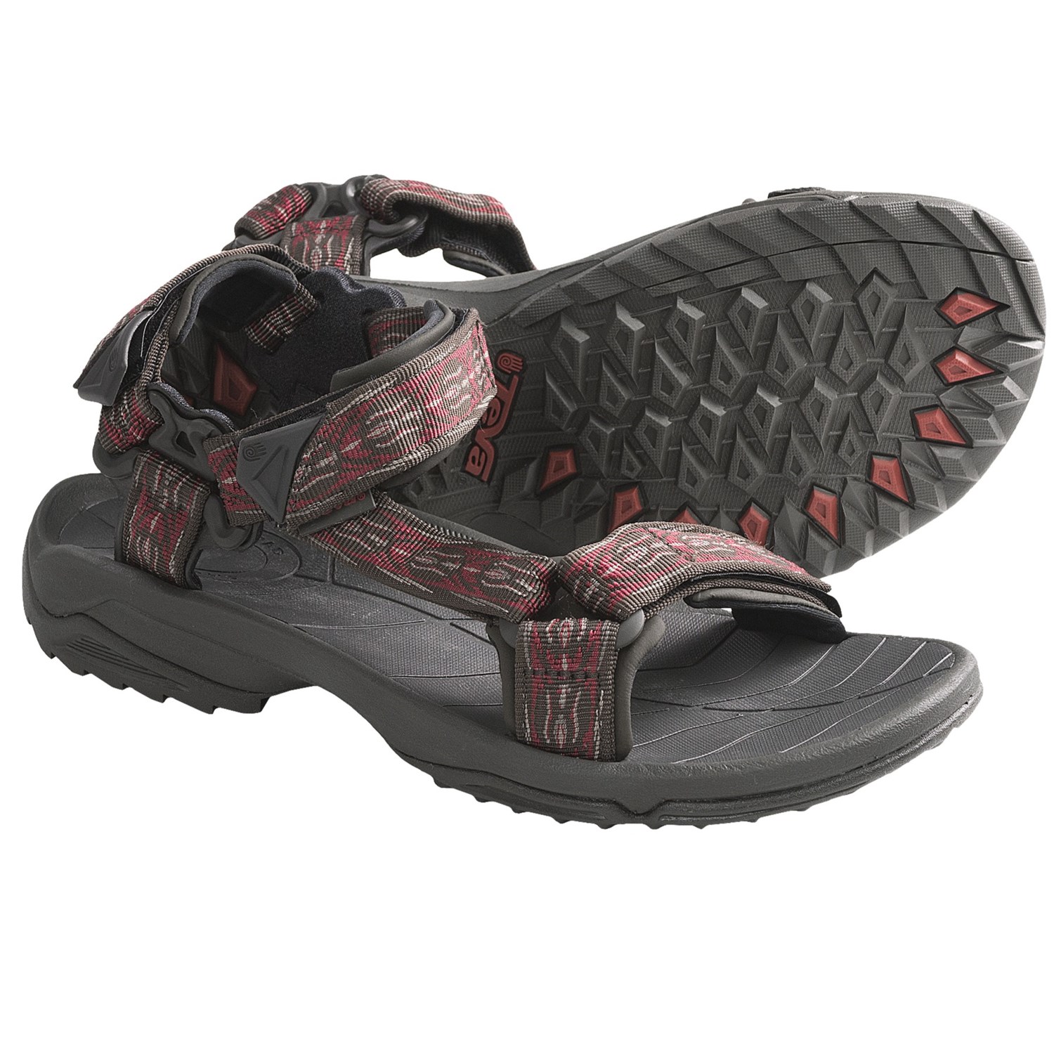 Teva Terra Fi Lite Sport Sandals (For Men) in Sine Red Ochre