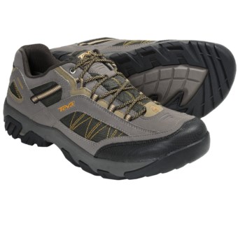 Teva Verdon Trail Shoes - T.I.D.E. Waterproof (For Men) in Black/Olive