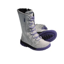 Teva Vero Snow Boots - Suede (For Kids and Youth) in Lunar Rock - Closeouts