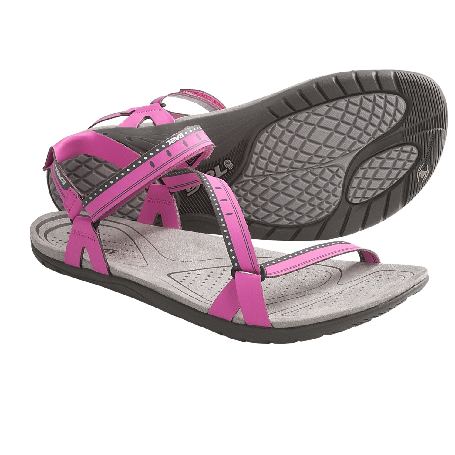 Teva Zirra Lite Sandals (For Women) in Neon Pink