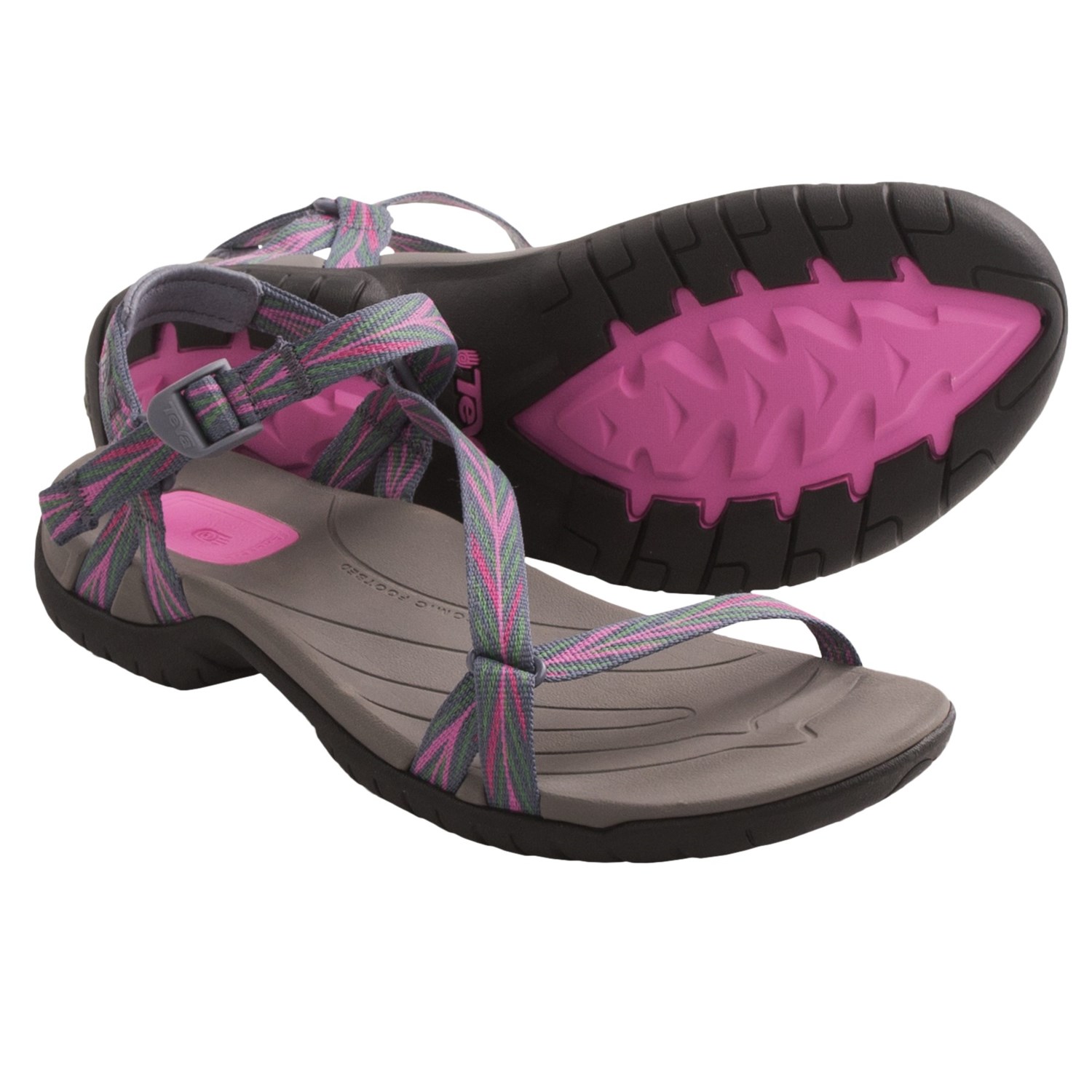Teva Zirra Sport Sandals (For Women) in Palm Pink