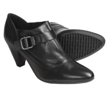 The Flexx Reign Drop Heels - Leather (For Women) in Black Cashmere - Closeouts