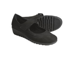 The Flexx Run Over Mary Jane Shoes - Leather (For Women) in Black Capri - Closeouts
