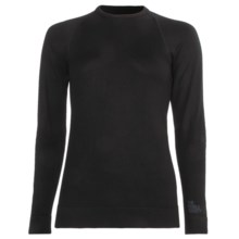 The Mobile Society Angora Base Layer Top - Long Sleeve (For Women) in Black - Closeouts